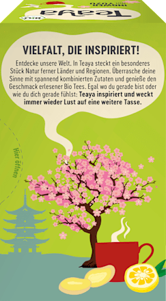 Kräutertee "Japan" Ingwer mit Yuzu (20 Beutel) Teaya