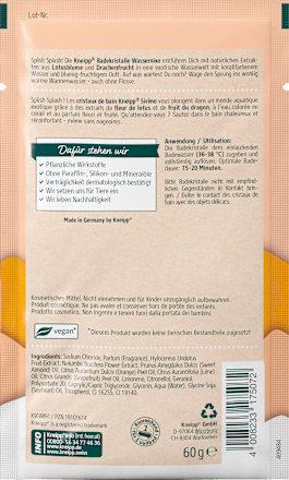 Badesalz Wassernixe Kneipp