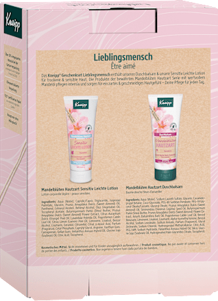Geschenkset Lieblingsmensch Kneipp