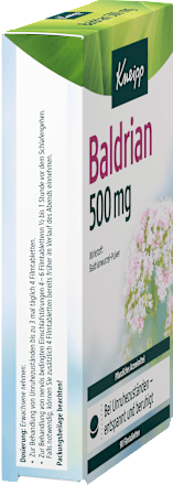 Baldrian 500mg Tabletten Kneipp