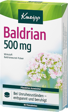 Baldrian 500mg Tabletten Kneipp