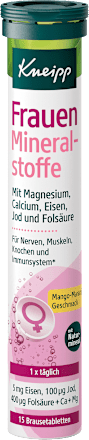 Frauen Mineralstoffe Brausetabletten Kneipp