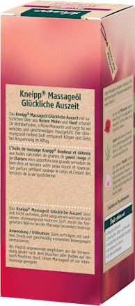 Massageöl Glückliche Auszeit Kneipp