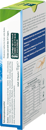 Kneipp Gedächtnis + Konzentration Kapseln Kneipp