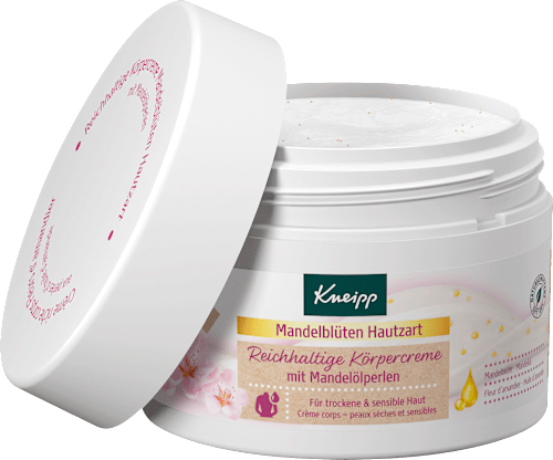 Mandelblüten Hautzart Reichhaltige Körpercreme mit Mandelölperlen Kneipp