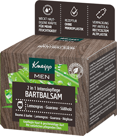 MEN 2in1 Intensivpflege Bartbalsam Kneipp