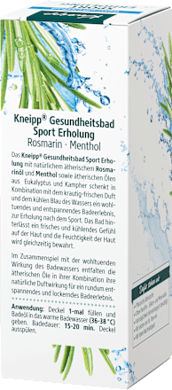 Gesundheitsbad Sport Erholung Kneipp