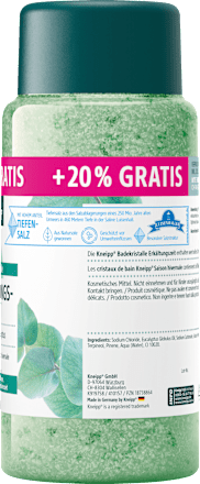 Badesalz Erkältungszeit Kneipp