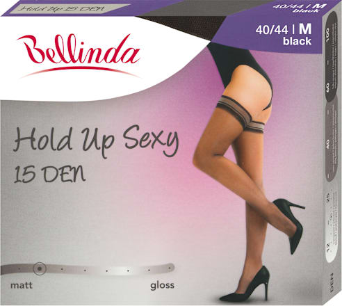 Combfix, hold up, 15DEN, fekete M Bellinda