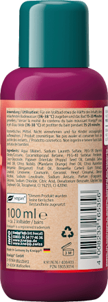 Schaumbad Glückliche Auszeit, Reisegröße Kneipp