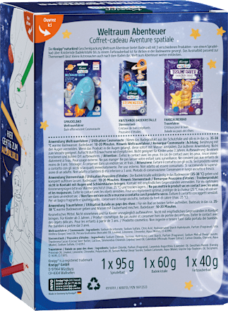 Geschenkset Kinder Badezusatz Weltraum Abenteuer Kneipp Naturkind