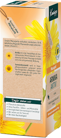 Massageöl Arnika Aktiv Kneipp
