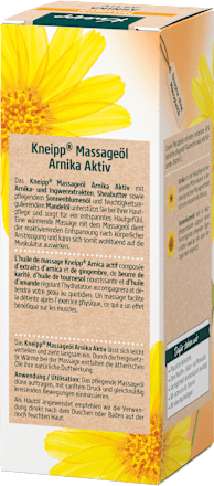 Massageöl Arnika Aktiv Kneipp