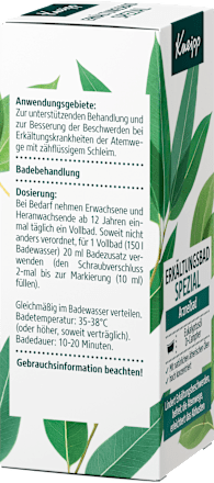 Erkältungsbad Spezial Kneipp