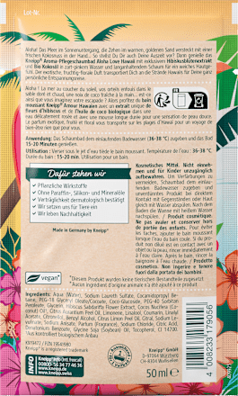 Aroma-Pflegeschaumbad Aloha Love Hawaii Kneipp