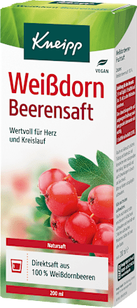Weißdorn Beerensaft Kneipp
