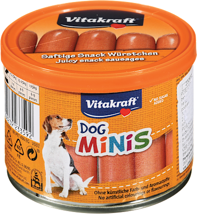 Mini klobasice Dog Minis Vitakraft