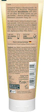 Handcreme Sekunden Zitronenverbene & Avocadobutter  Kneipp