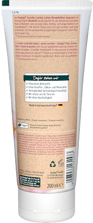 Körperlotion Sensitiv Mandelblüte Kneipp