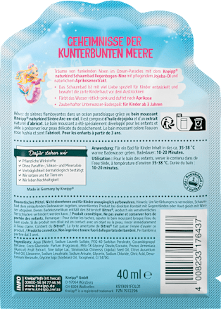 Schaumbad Regenbogen-Nixe Kneipp Naturkind