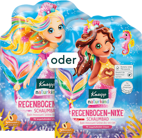Schaumbad Regenbogen-Nixe Kneipp Naturkind