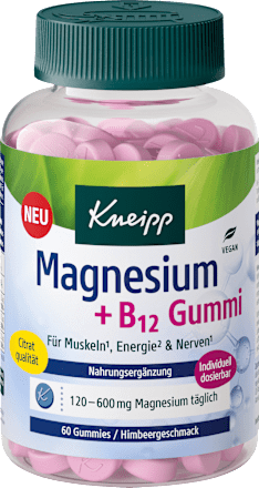 Magnesium + B12 Gummis Kneipp