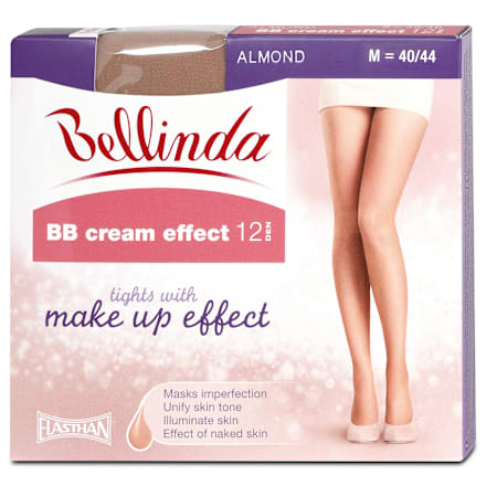 Pančuchové nohavice BB cream effect, M 40/44, almond Bellinda
