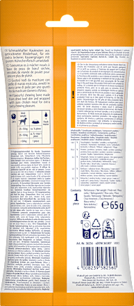 Hundesnack Kauknoten delicious CHEWS mit Huhn (1 Stück) Größe L Vitakraft