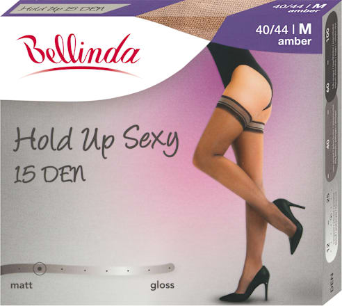 Combfix, hold up, 15DEN, amber M Bellinda