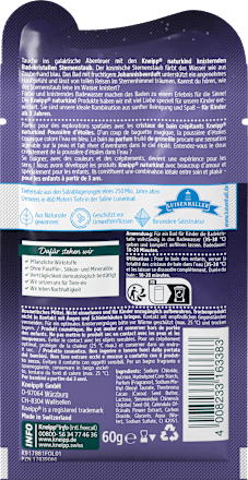 Sternenstaub knisternde Badekristalle Kneipp Naturkind