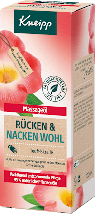 Massageöl Rücken & Nacken Wohl Kneipp
