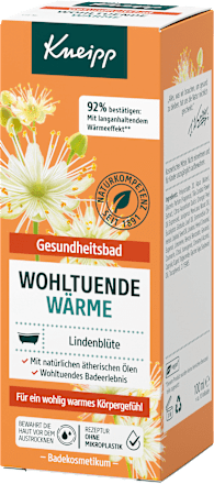 Badezusatz Wohltuende Wärme Kneipp