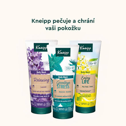 sprchový gel Relaxing s vůní levandule Kneipp