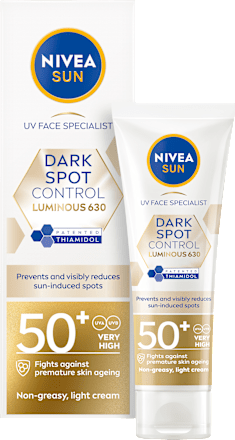 Pleťový krém na opaľovanie Dark Spot Control Luminous630 OF 50+ NIVEA SUN