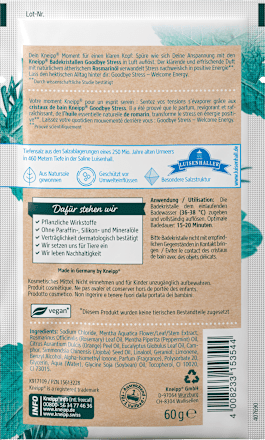 Badesalz Goodbye Stress Kneipp