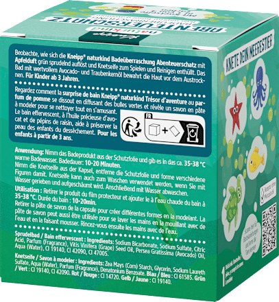 Kinder Badezusatz Sprudelbad Abenteuerschatz Kneipp Naturkind