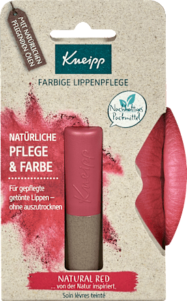 Balsamo labbra Natural Red Kneipp