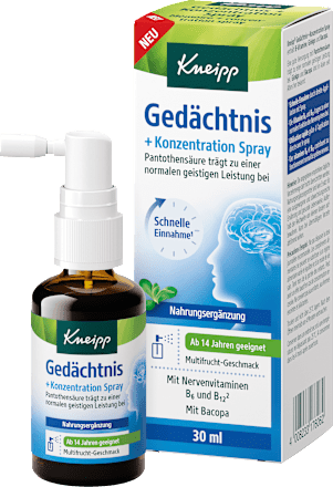Spray Gedächtnis + Konzentration Kneipp
