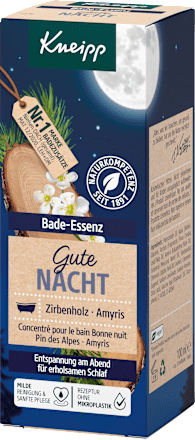 Gute Nacht Bade-Essenz Zirbenholz & Amyris Kneipp