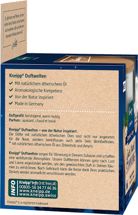 Duftkerze im Glas 'Gute Nacht Stimmung' 145g Kneipp