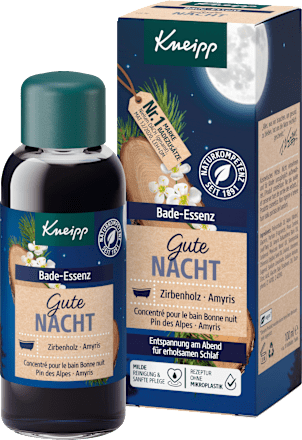Gute Nacht Bade-Essenz Zirbenholz & Amyris Kneipp