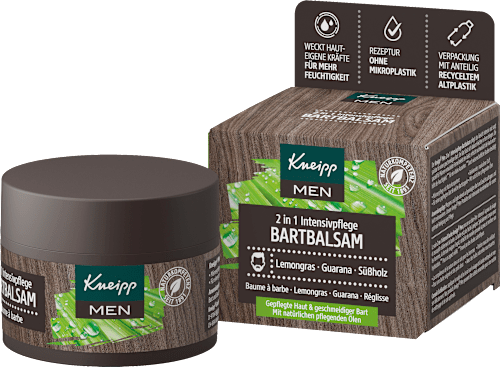 MEN 2in1 Intensivpflege Bartbalsam Kneipp