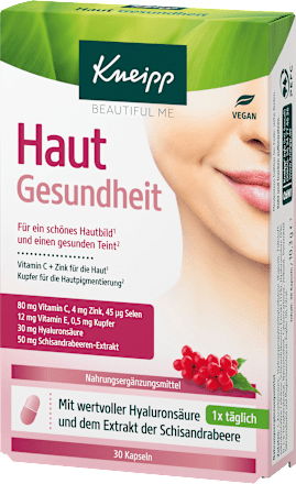 Haut Gesundheit Kapseln Kneipp