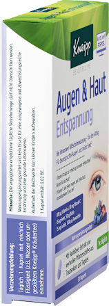 Augen & Haut Entspannung Kneipp