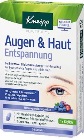 Augen & Haut Entspannung Kneipp