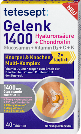 Gelenk 1400 Knorpel & Knochen Multi-Komplex tetesept