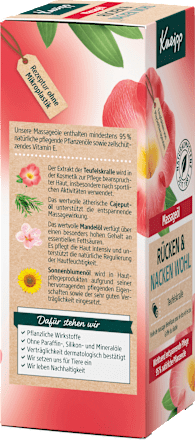 Massageöl Rücken & Nacken Wohl Kneipp