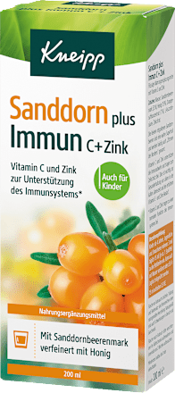 Sanddorn plus Immun C+ Zink Kneipp