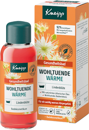Badezusatz Wohltuende Wärme Kneipp
