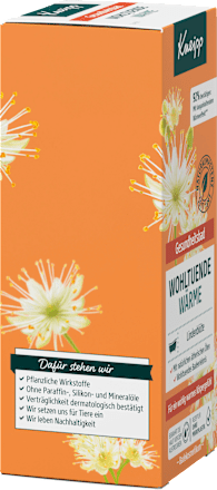 Badezusatz Wohltuende Wärme Kneipp